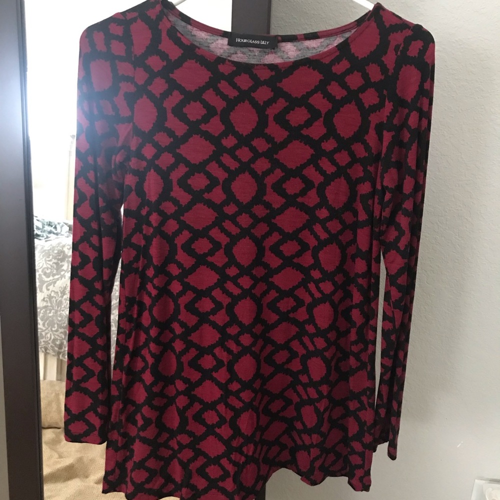 Black and Red Dress